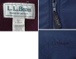 画像2: 【ビンテージ】L.L.Bean【ＬＬビーン】【紺×ボルドー】【ウォームアップジャケット】【サイズＸＳ】  (2)