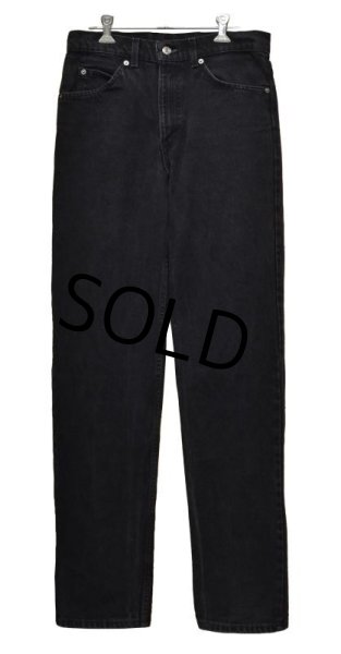 画像2: 【ビンテージ】【USA製】【LEVI'S】【リーバイス５５０】黒 ブラックデニム【デニムパンツ】【31×34】  (2)