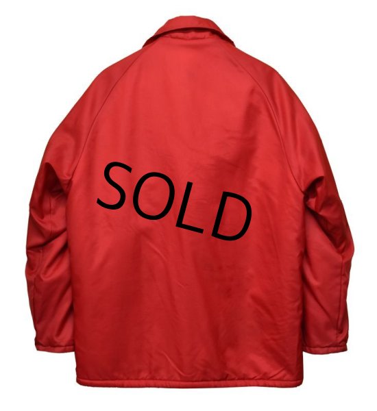 画像4: 【USA製】【ビンテージ】【King Louie】【赤】captain's quarters【ボア裏地付き】【コーチジャケット】【サイズＭ】  (4)