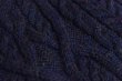 画像4: 【L.L.bean】アイルランド製【ＬＬビーン】L.L Bean【紺】【ショールカラー】【アランセーター】【サイズL】  (4)