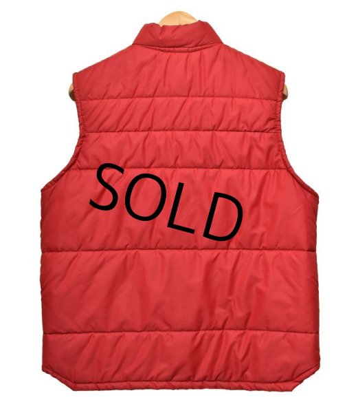 画像4: 【USA製】ビンテージ【Swingster】【USMC】【赤】【中綿入りベスト】【サイズM】  (4)