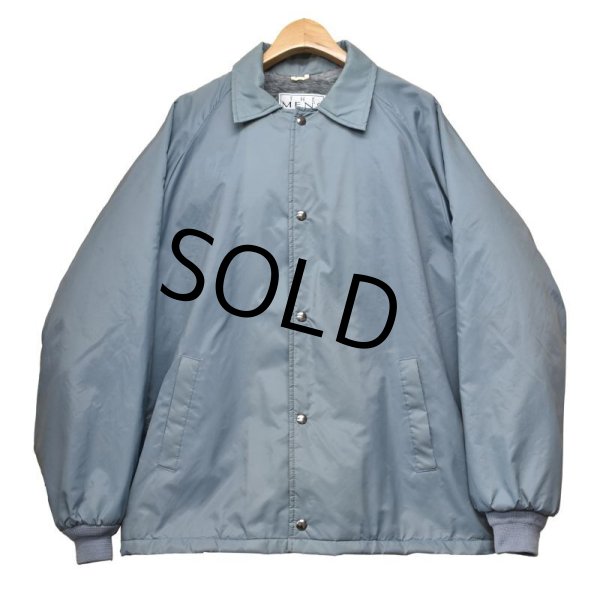 画像4: 【USA製】ビンテージ【The Men's Store at SEARS】【シアーズ】【グレー】ボア裏地付き【コーチジャケット】【サイズＸＬ】  (4)