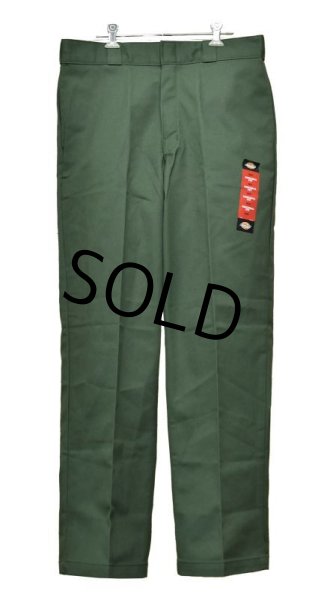 画像2: 【新品未使用】【ディッキーズ】【Dickies】【８７４】【緑】【ワークパンツ】【34ｘ32】  (2)