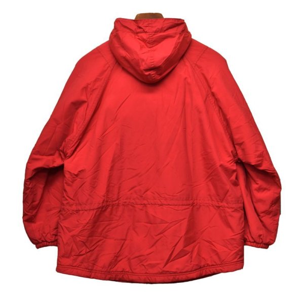 画像3: 【USA製】ビンテージ【L.L.Bean】【LLビーン】赤【シンサレート入り】【アノラックパーカー】【プルオーバージャケット】【レディースM】  (3)