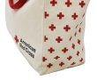 画像3: 【American Red Cross】【生成り】【赤十字柄】コットン【トートバッグ】【エコバッグ】  (3)