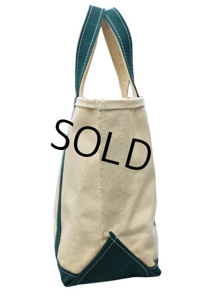 画像5: 【ビンテージ】【L.L.bean】【L.L.ビーン】白x緑【キャンバス】【トートバッグ】【Weiss Peck & Greer】  (5)