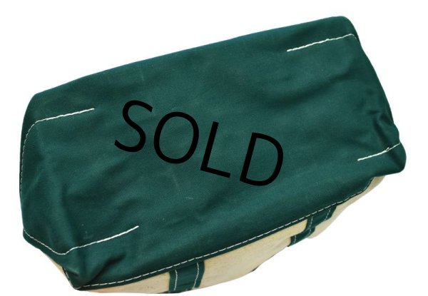 画像7: 【ビンテージ】【L.L.bean】【L.L.ビーン】白x緑【キャンバス】【トートバッグ】【Weiss Peck & Greer】  (7)