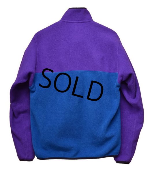 画像3: 【パタゴニア】patagonia【紫×青】シンチラフリース【スナップＴ】プルオーバー【サイズＳ】  (3)