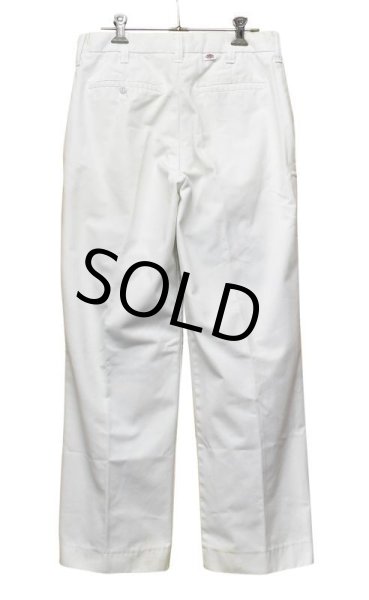 画像4: USA製【ビンテージ】【ディッキーズ】【Dickies】タロン42【白】【ワークパンツ】【W30】  (4)