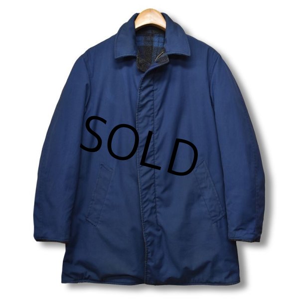 画像4: 【ビンテージ】【Pendleton】【ペンドルトン】【青×黒チェック】リバーシブル【ウールジャケット】  (4)