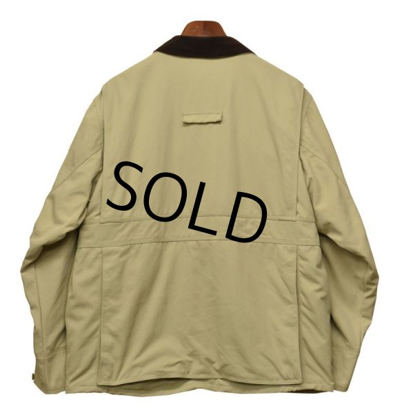 画像4: 【ビンテージ】L.L.Bean【ＬＬビーン】【ベージュ】ハーフムーン【ハンティングジャケット】【サイズＬ】  (4)