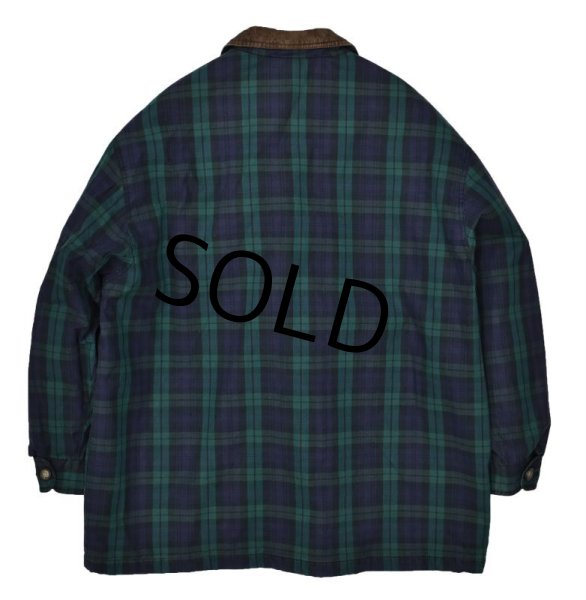 画像3: 【ビンテージ】【ＧＡＰ】オールドギャップ【ブラックウォッチ】ハンティングジャケット【サイズL】ハンティング風コート  (3)