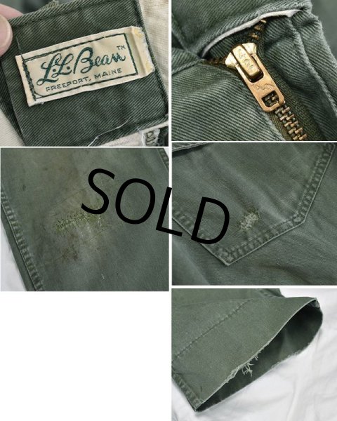 画像2: 70's~ 【ビンテージ】筆記体【L.L.bean】LLビーン【ブッシュパンツ】【W36程度】  (2)