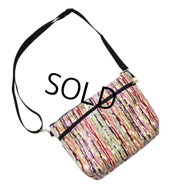 画像3: 【ほぼ未使用!!】USA製【DANNY K】 タオル地【ショルダーバッグ】【ショルダーポーチ】  (3)