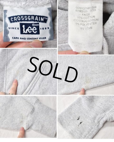 画像2: 【ビンテージ】【Lee】【リー】【グレー×紫】【John Stown Soccer】サッカー【バックプリントパーカー】【パーカー】【サイズXL】  (2)