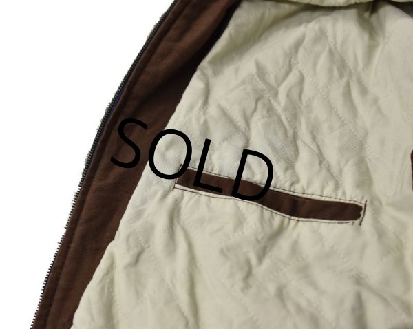 画像4: 【ビンテージ】【ユーロ古着】【モールスキンジャケット】【モールスキンブルゾン】  (4)