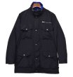 画像1: 【ビンテージ】【ウールリッチ】【Woolrich】【黒×裏青フリース】【ジャケット】【ブルゾン】サイズＭ  (1)