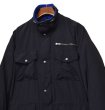 画像4: 【ビンテージ】【ウールリッチ】【Woolrich】【黒×裏青フリース】【ジャケット】【ブルゾン】サイズＭ  (4)