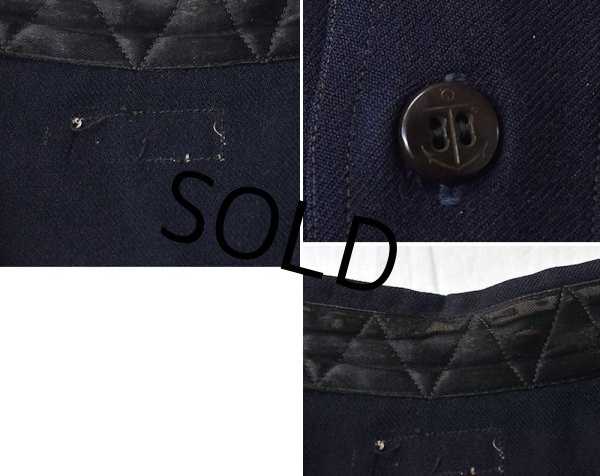 画像2: ~40s  WW1【ビンテージ】WW2 米軍実物 U.S.NAVY プルオーバー【CPOシャツ】  (2)