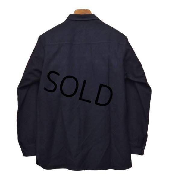 画像3: ~40s  WW1【ビンテージ】WW2 米軍実物 U.S.NAVY プルオーバー【CPOシャツ】  (3)