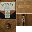 画像3: 【ビンテージ】ORVIS【オービス】【ブラウン】スエード【スウェードブルゾン】【スエードジャケット】【サイズXL】  (3)