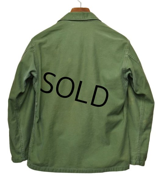 画像3: ビンテージ【60's】【米軍実物】ビンテージ【U.S.ARMY】【OG107】【平ボタン】【ユーティリティシャツ】  (3)