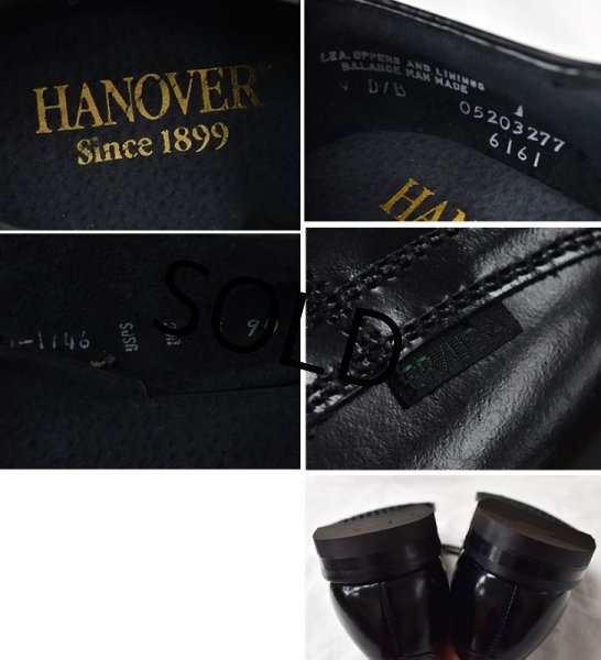 画像2: USA製【デッドストック】【HANOVER】【黒】【ハノーバー】【ポストマンシューズ】【9DB】【27cm程度】  (2)