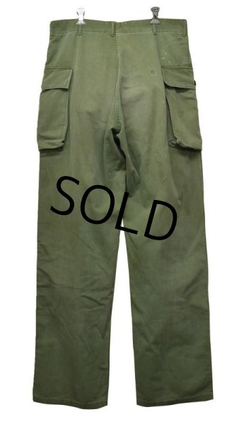 画像3: 40's【ビンテージ】【米軍実物】U.S.ARMY【HBTパンツ】【M43】【W34程度】   (3)