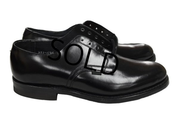 画像4: USA製【デッドストック】【HANOVER】【黒】【ハノーバー】【ポストマンシューズ】【9DB】【27cm程度】  (4)