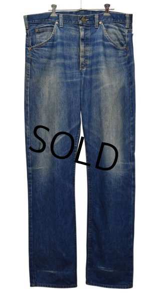 画像2: ~80's【ビンテージ】【USA製】【Lee】【リー】【200】ストレート【デニムパンツ】【38×34程度】  (2)