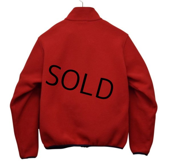 画像3: ビンテージ【LLビーン】【L.L.bean】【赤】【フルジップ】【フリースカーディガン】  (3)