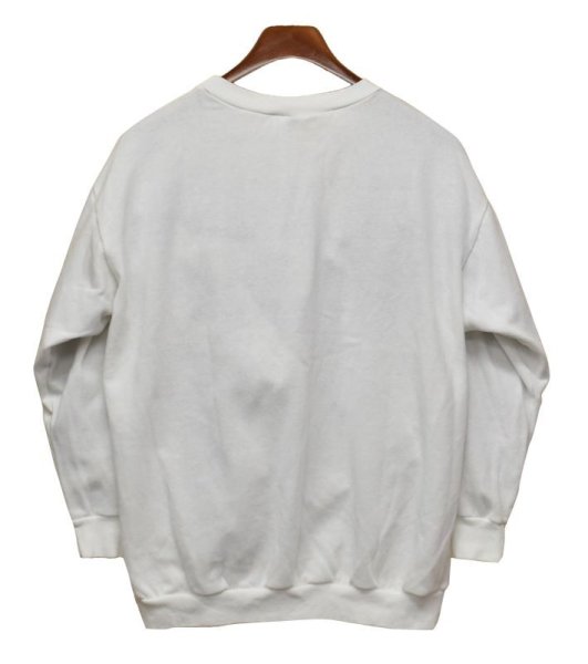 画像4: ~90's【ビンテージ】USA製 クマ【JOY TO THE WORLD】【スウェット】サイズM【レディース古着】  (4)