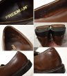 画像2: USA製【ビンテージ】FREEMAN Shoe Co【フリーマン】プレーントゥ【ブラウン】【レザーシューズ】【９1/2 D】【27.5cm程度】  (2)