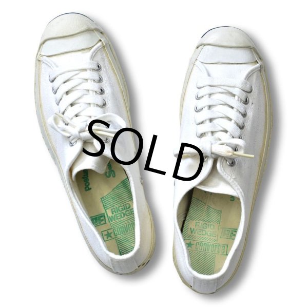 画像1: 70s~ ビンテージ 【USA製】【コンバース】converse【ジャックパーセル】【サイズ 7 1/2】【26cm】  (1)