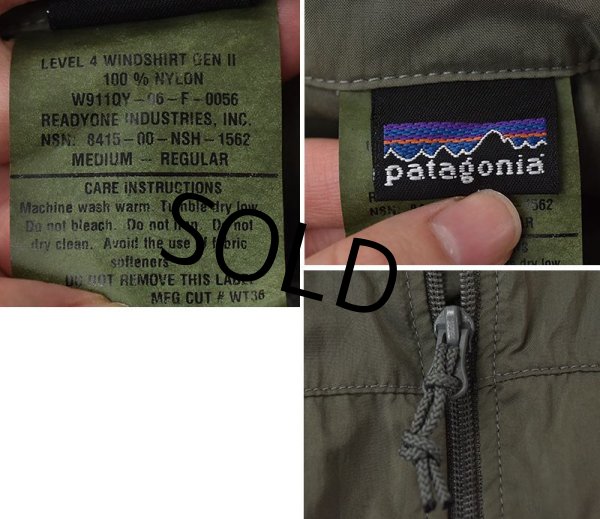 画像2: 【ほぼ未使用!】【米軍】【パタゴニア】patagonia【MARS】マーズ【LEVEL4】【レベル4】【ウィンドシャツ】【M-R】  (2)