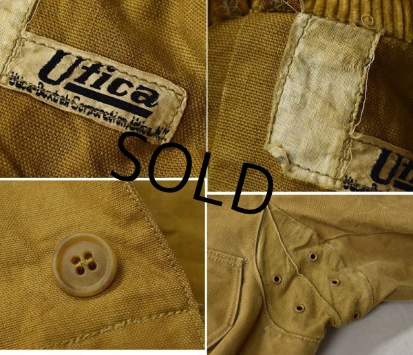 画像2: 40's【ビンテージ】【Duxbak Utica】ダックスバック【ハンティングジャケット】【US38】  (2)