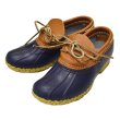 画像1: 【USA製】【L.L.bean】【ネイビー】ラバーモカシン【ビーンブーツ】【サイズ６Ｍ】【２３〜２４cm程度】  (1)