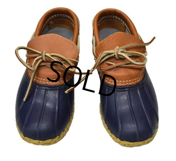 画像3: 【USA製】【L.L.bean】【ネイビー】ラバーモカシン【ビーンブーツ】【サイズ6M】【23〜24cm程度】  (3)