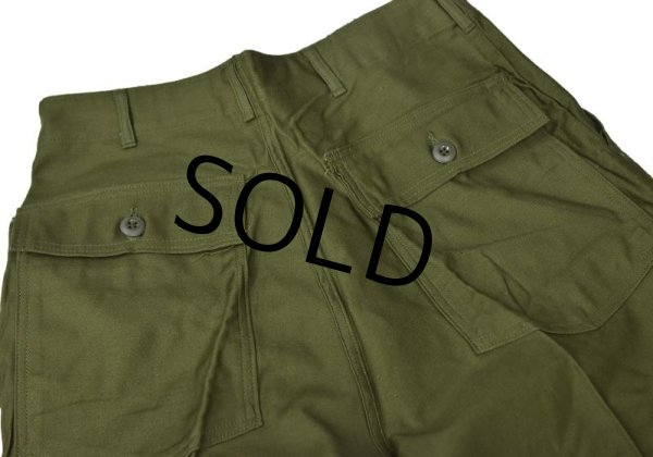 画像6: デッドストック【米軍実物】【ビンテージ】【UFOボタン】【ベイカーパンツ】【ユーティリティパンツ】【OG107】【34×31】 (6)