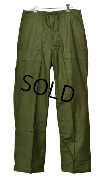 画像4: デッドストック【米軍実物】【ビンテージ】【UFOボタン】【ベイカーパンツ】【ユーティリティパンツ】【OG107】【34×31】 (4)
