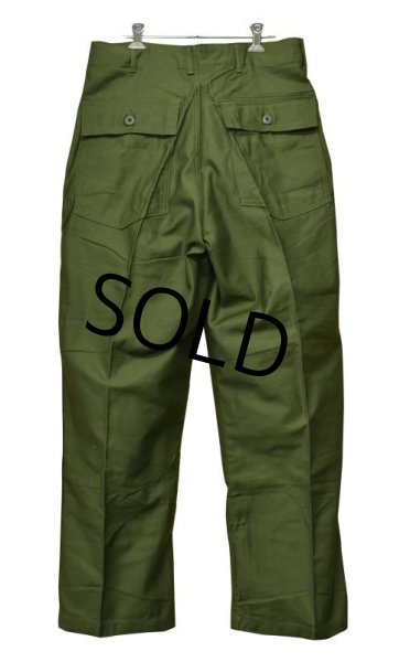 画像5: デッドストック【米軍実物】【ビンテージ】【UFOボタン】【ベイカーパンツ】【ユーティリティパンツ】【OG107】【34×31】 (5)