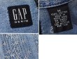 画像2: 【ビンテージ】【オールドギャップ】【GAP DENIM】【胸刺繍入り】デニムシャツ【サイズＭ】【レディース古着】  (2)