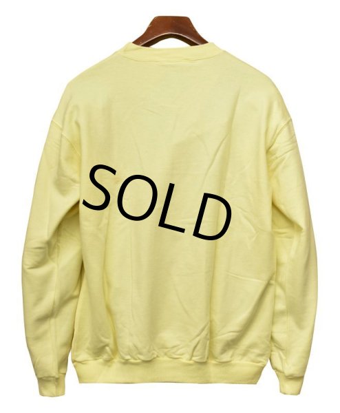 画像5: 【デッドストック】ビンテージ【Cotter】【Swiss Alp team】【ライトイエロー】【スイス】【前Vスウェット】【サイズL】  (5)