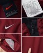 画像2: 【ビンテージ】【NIKE】【ナイキ】【ワイン×黒】【プルオーバー】【ナイロンジャケット】【サイズＬ】  (2)