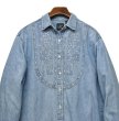 画像1: 【ビンテージ】【オールドギャップ】【GAP DENIM】【胸刺繍入り】デニムシャツ【サイズＭ】【レディース古着】  (1)