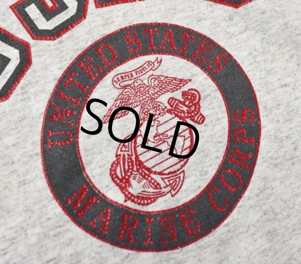 画像3: 【USA製】【ビンテージ】【USMC】【バックプリント】【霜降りグレー】【スウェット】【サイズXL】  (3)