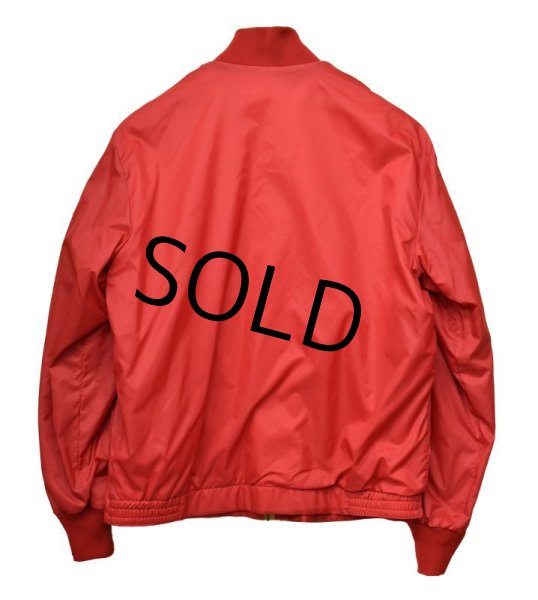 画像5: 80's【ビンテージ】【PINE COUNTY】【LUND AMERICAN】【赤ｘ白】パイル裏地付き【ナイロンブルゾン】【ナイロンジャケット】【サイズＬ】  (5)