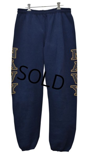画像5: USA製【ビンテージ】【NAVY】【紺】【スウェットパンツ】【サイズL】  (5)