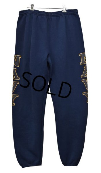 画像3: USA製【ビンテージ】【NAVY】【紺】【スウェットパンツ】【サイズL】  (3)