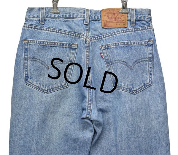 画像5: USA製【ビンテージ】【LEVI'S】【リーバイス505】505【デニムパンツ】【34×34】  (5)